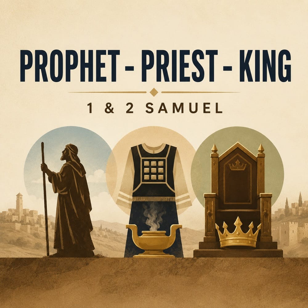 Prophet, Priest, King — a sermon series through 1 and 2 Samuel